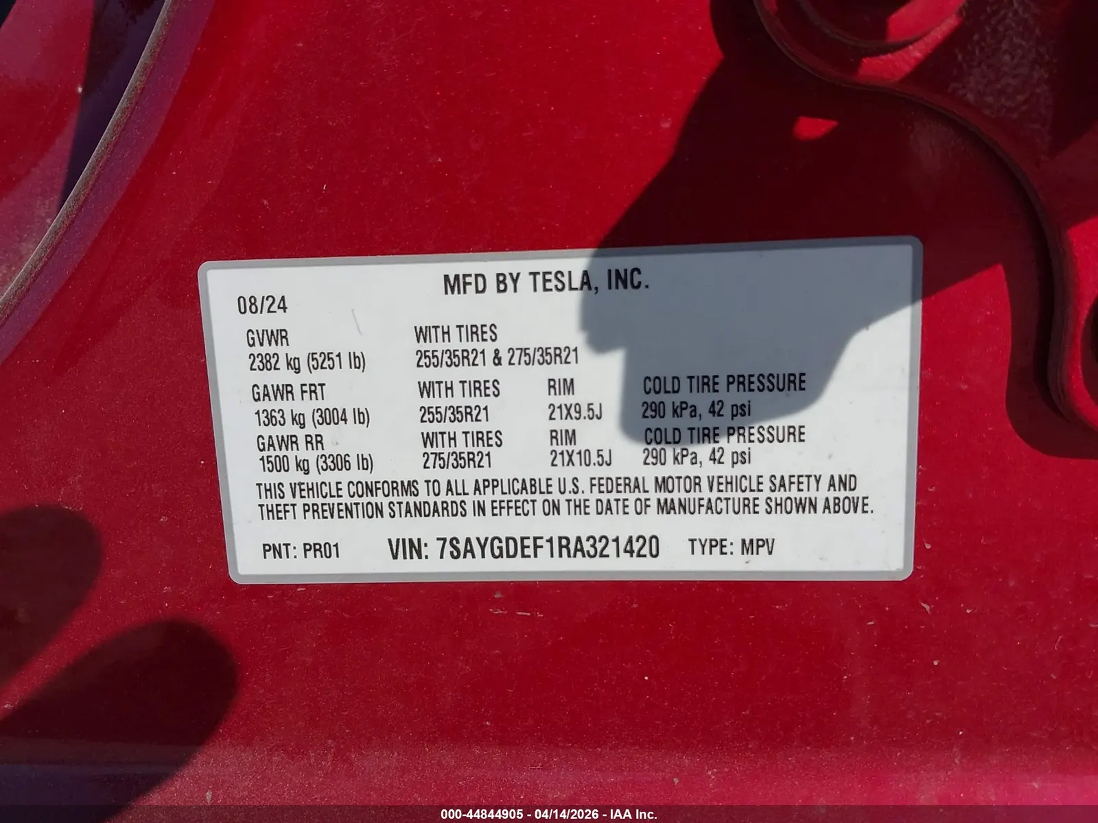 2024 Tesla Model Y Performance