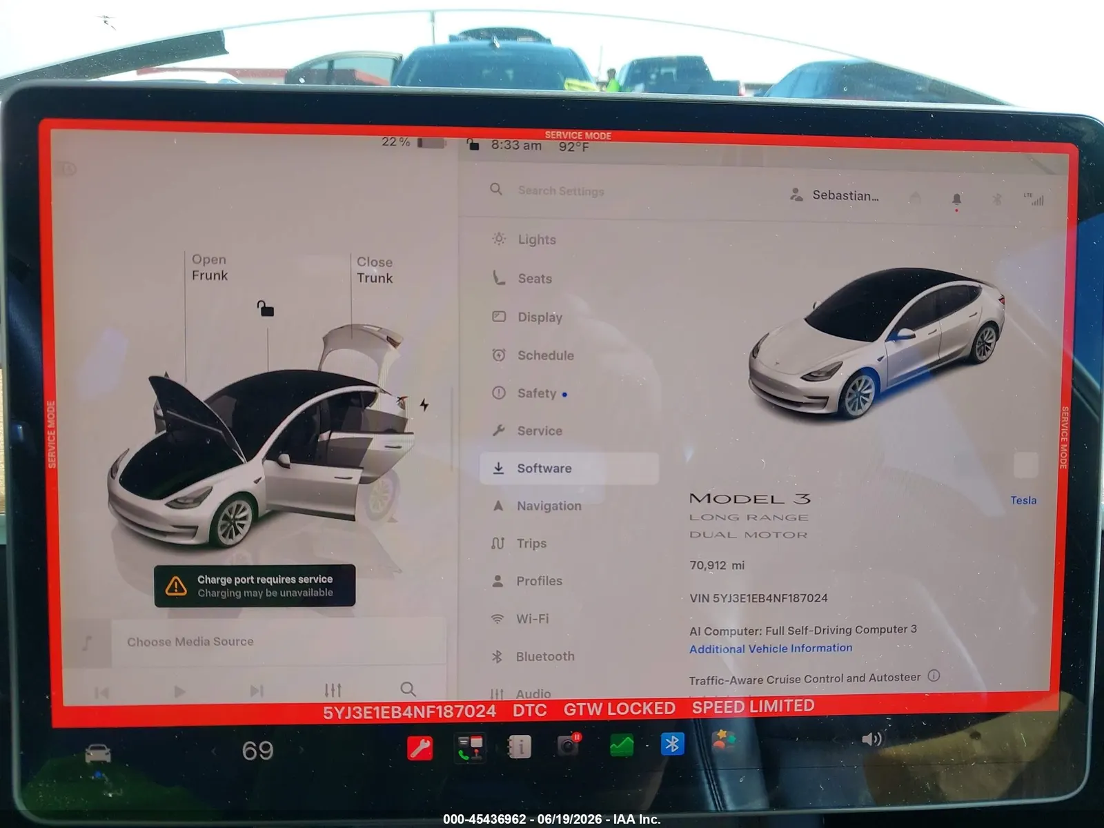 2022 Tesla Model 3 Long Range