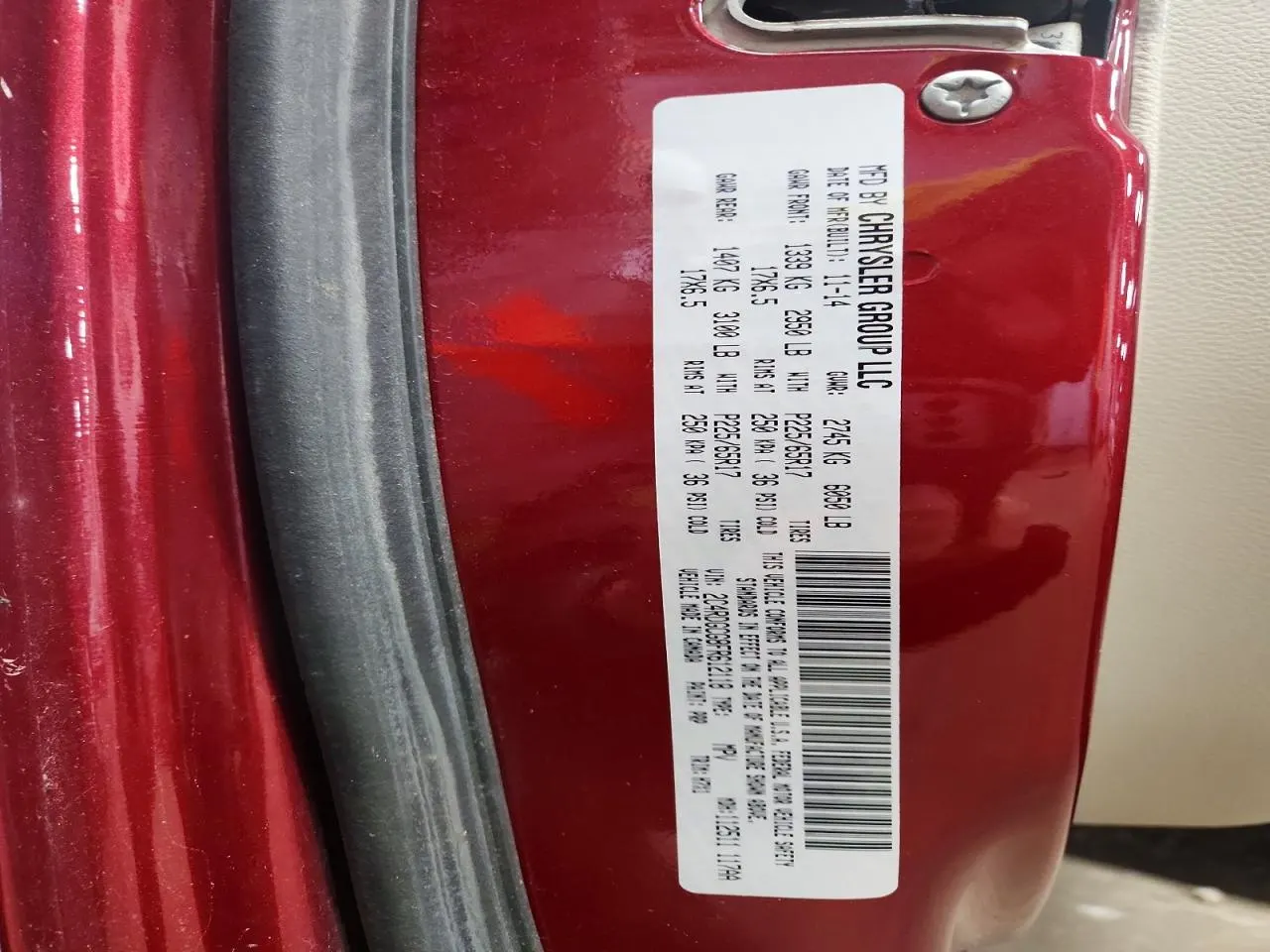 2015 Dodge Grand Caravan SXT