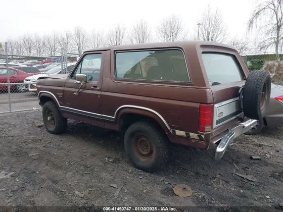1986 Ford Bronco 4WD Custom