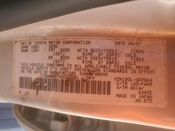 1997 Toyota 4Runner SR5