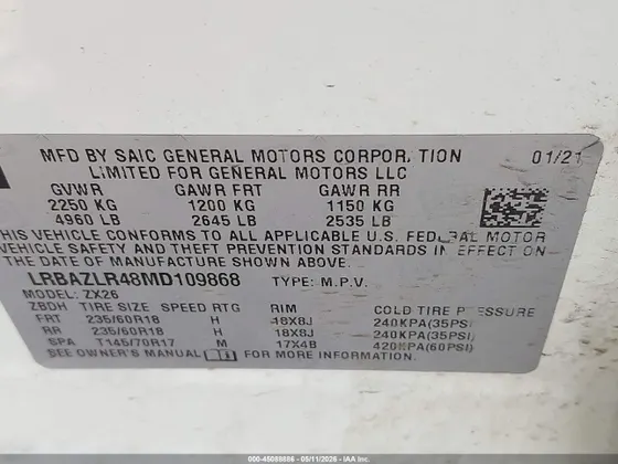 2021 Buick Envision Preferred
