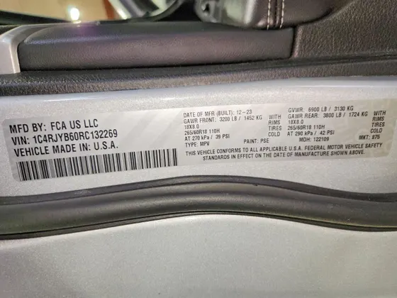 2024 Jeep Grand Cherokee 4xe GRAND CHEROKEE
