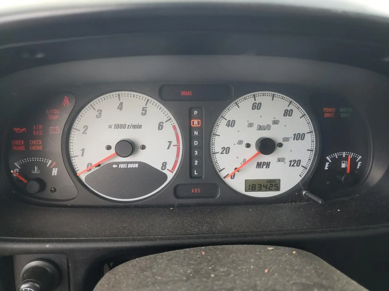 2002 Isuzu Rodeo Sport SPORT