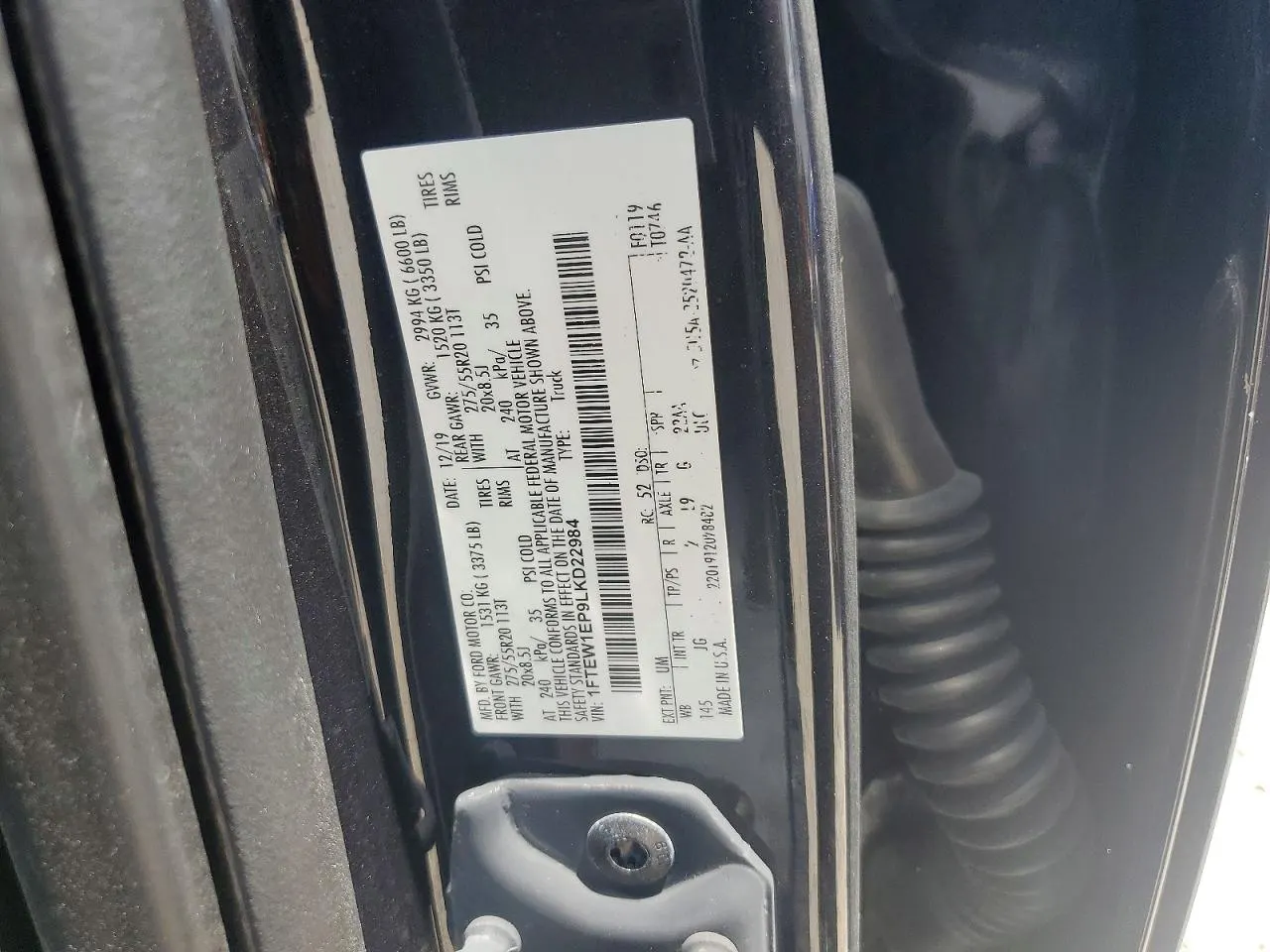 2020 Ford F-150 XL