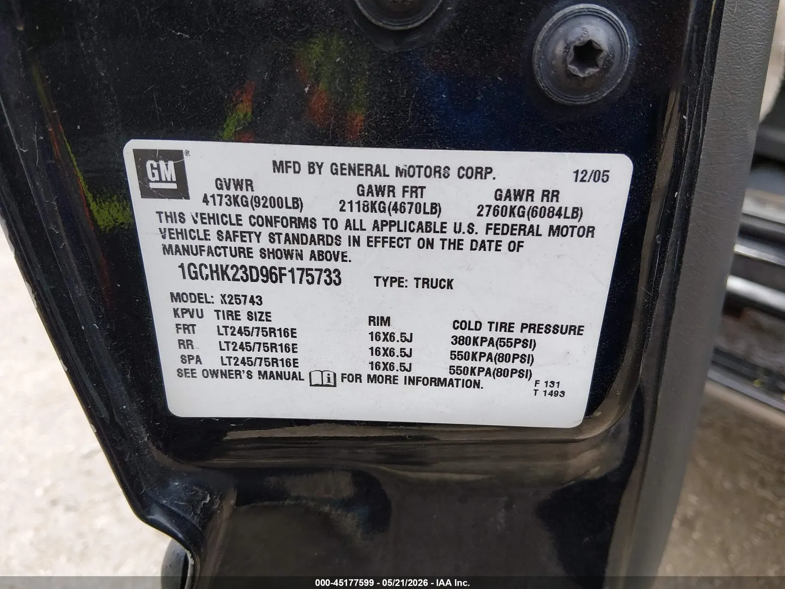 2006 Chevrolet Silverado 2500HD LT3