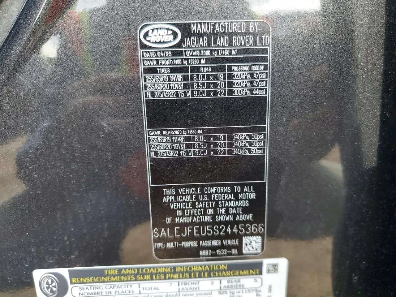 2025 Land Rover Defender S