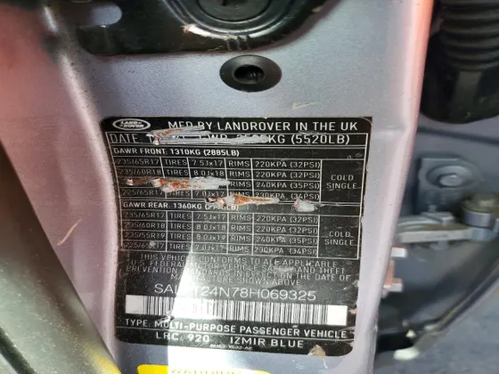 2008 Land Rover LR2 HSE