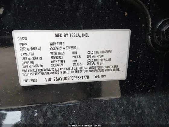 2023 Tesla Model Y Performance