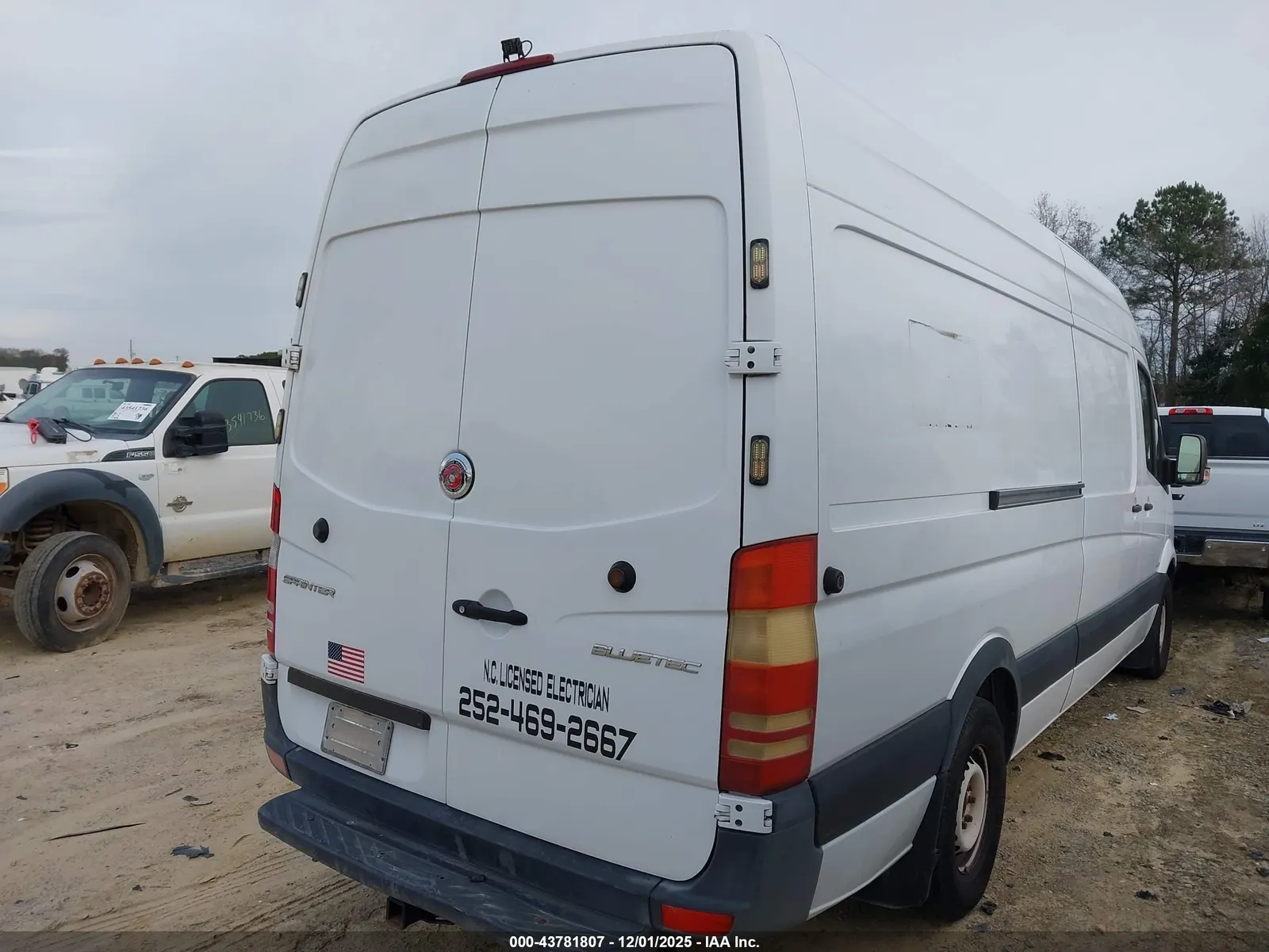 2015 Freightliner SPRINTER HIGH ROOF