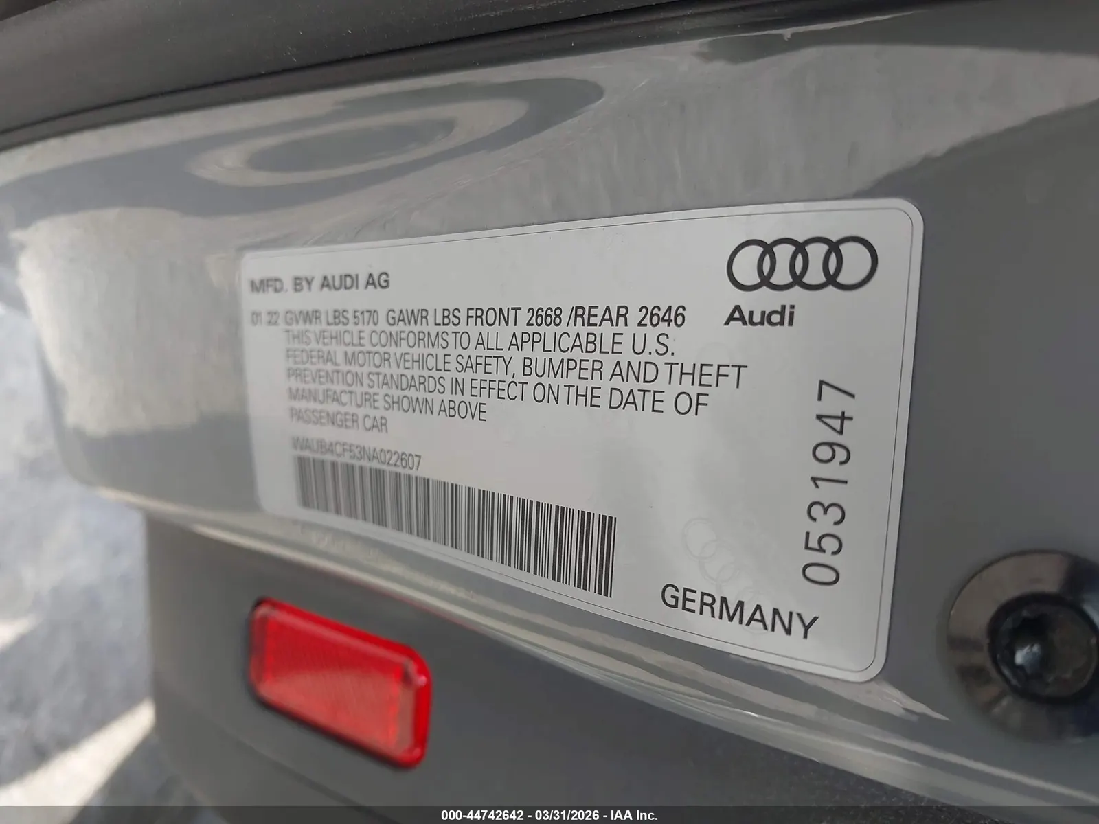 2022 Audi S5 Sportback Prestige