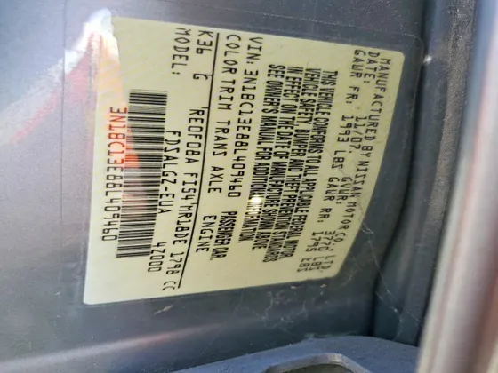 2008 Nissan Versa 1.8 SL