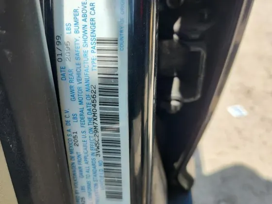 1999 Volkswagen Jetta GLS
