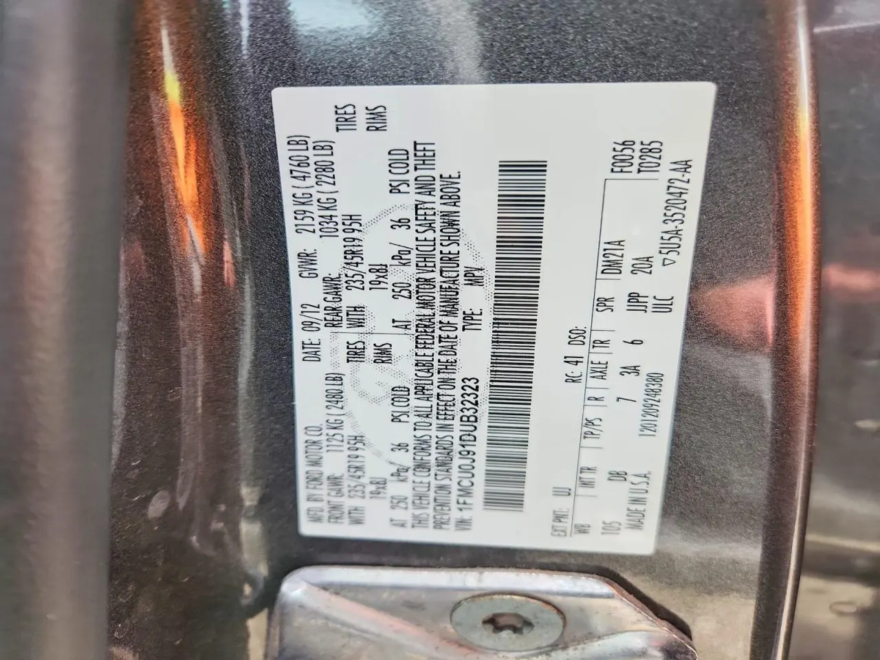 2013 Ford Escape Titanium
