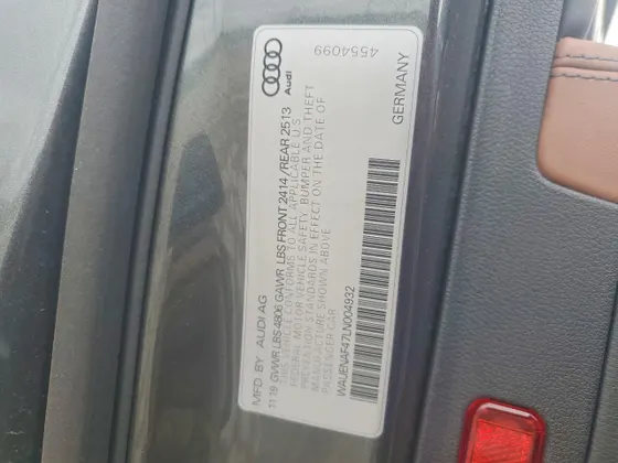 2020 Audi A4 Sedan Premium Plus