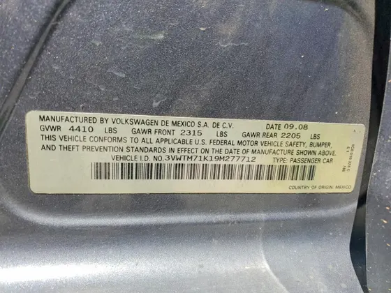 2009 Volkswagen Jetta SportWagen SE