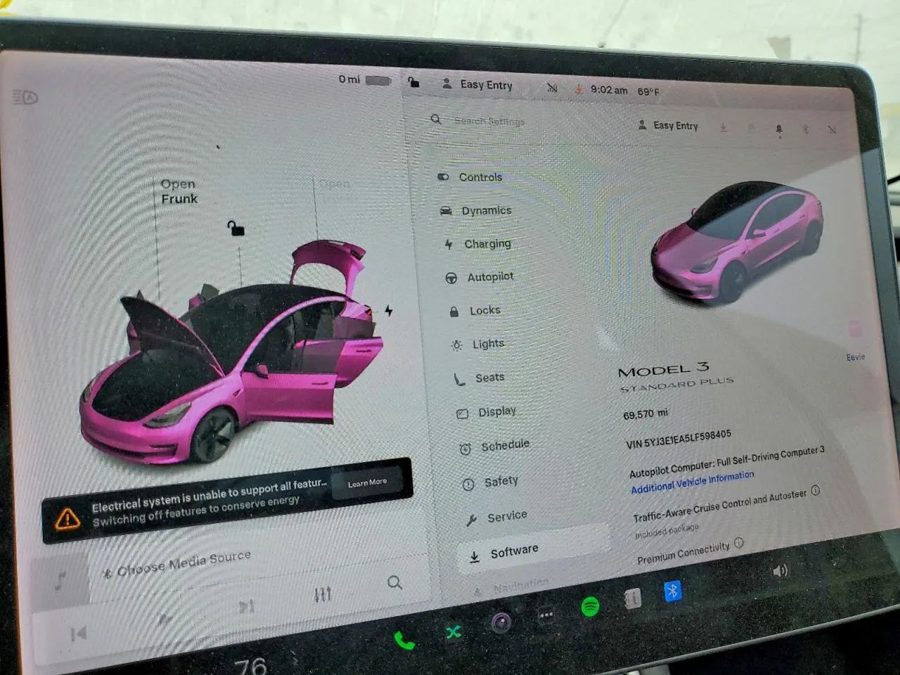 2020 Tesla Model 3 Standard Range Plus