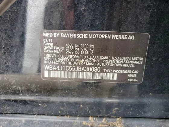 2018 BMW 4 Series 430i