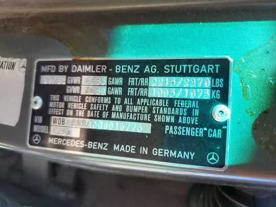 1983 Mercedes-Benz 300 Series 300D-T