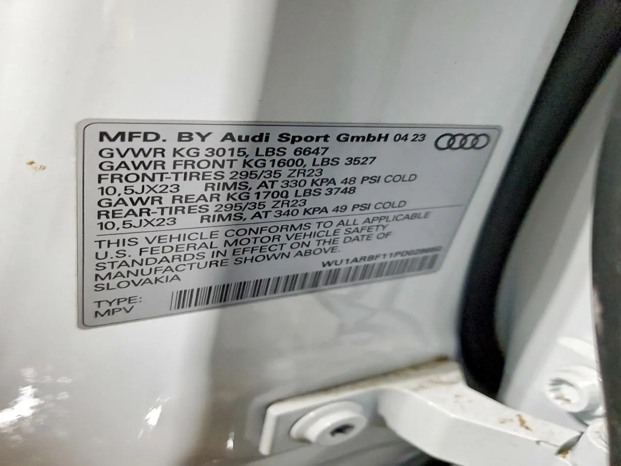 2023 Audi RS Q8
