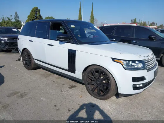 2016 Land Rover Range Rover Diesel HSE