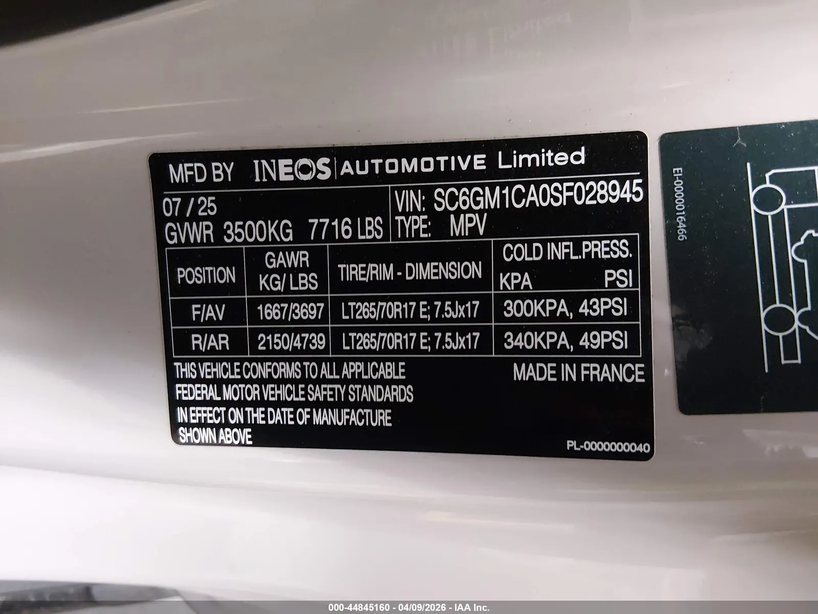 2025 INEOS Grenadier Station Wagon 1924 LIMITED EDITION/ARCANE WORKS DETOUR EDITION/FIELDMASTER EDITION/TRIALMASTER EDITION