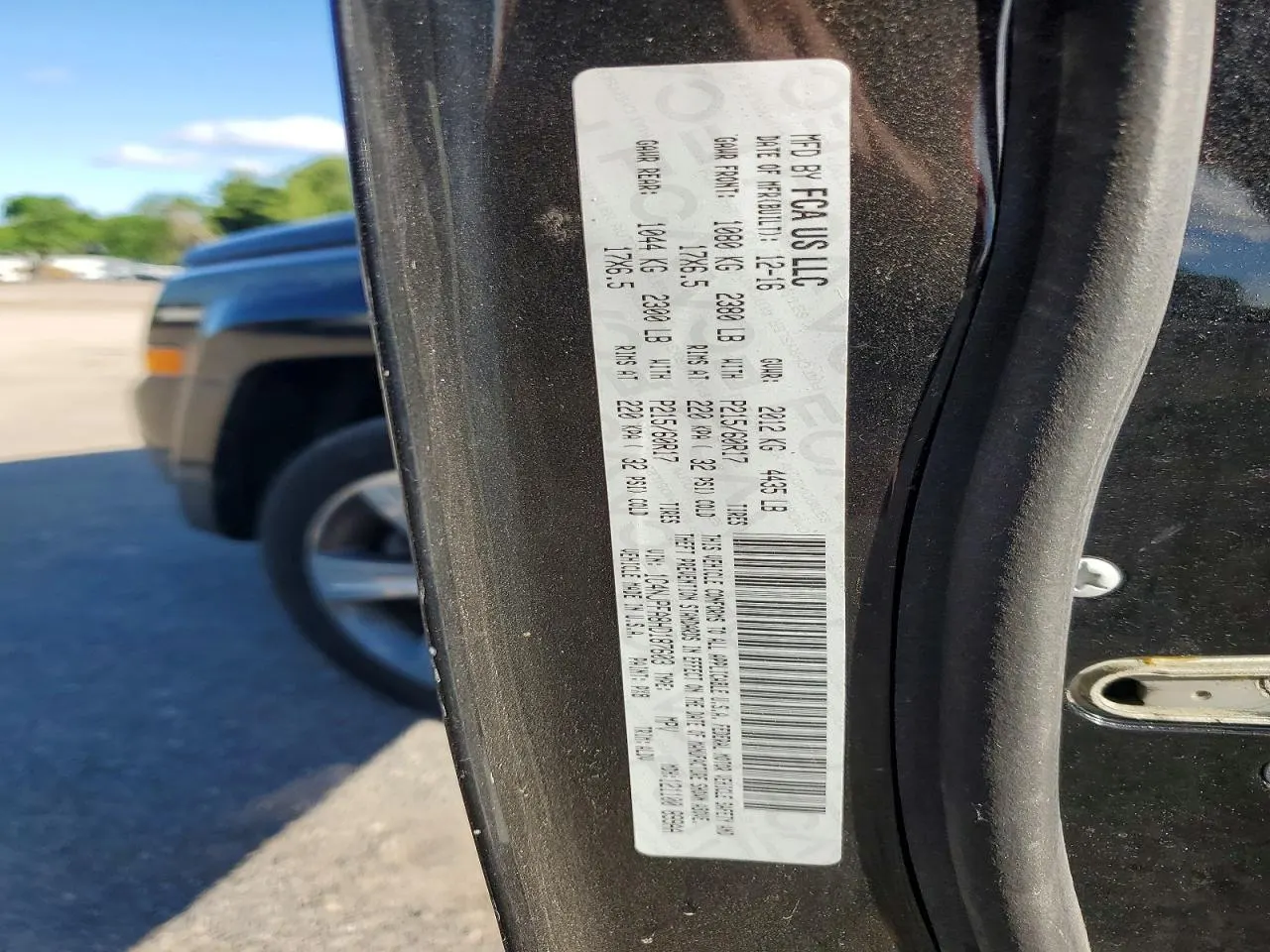 2017 Jeep Patriot High Altitude