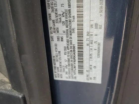 2024 Ford FORD TRANSIT T-350