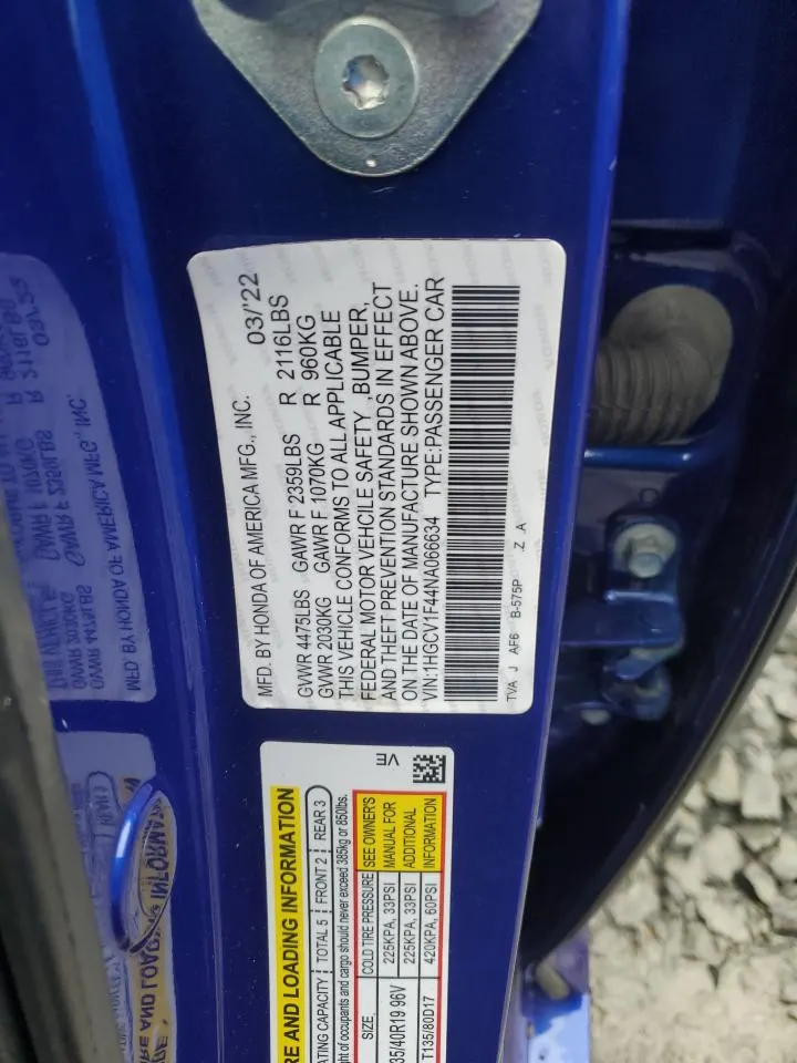 2021 Honda Accord