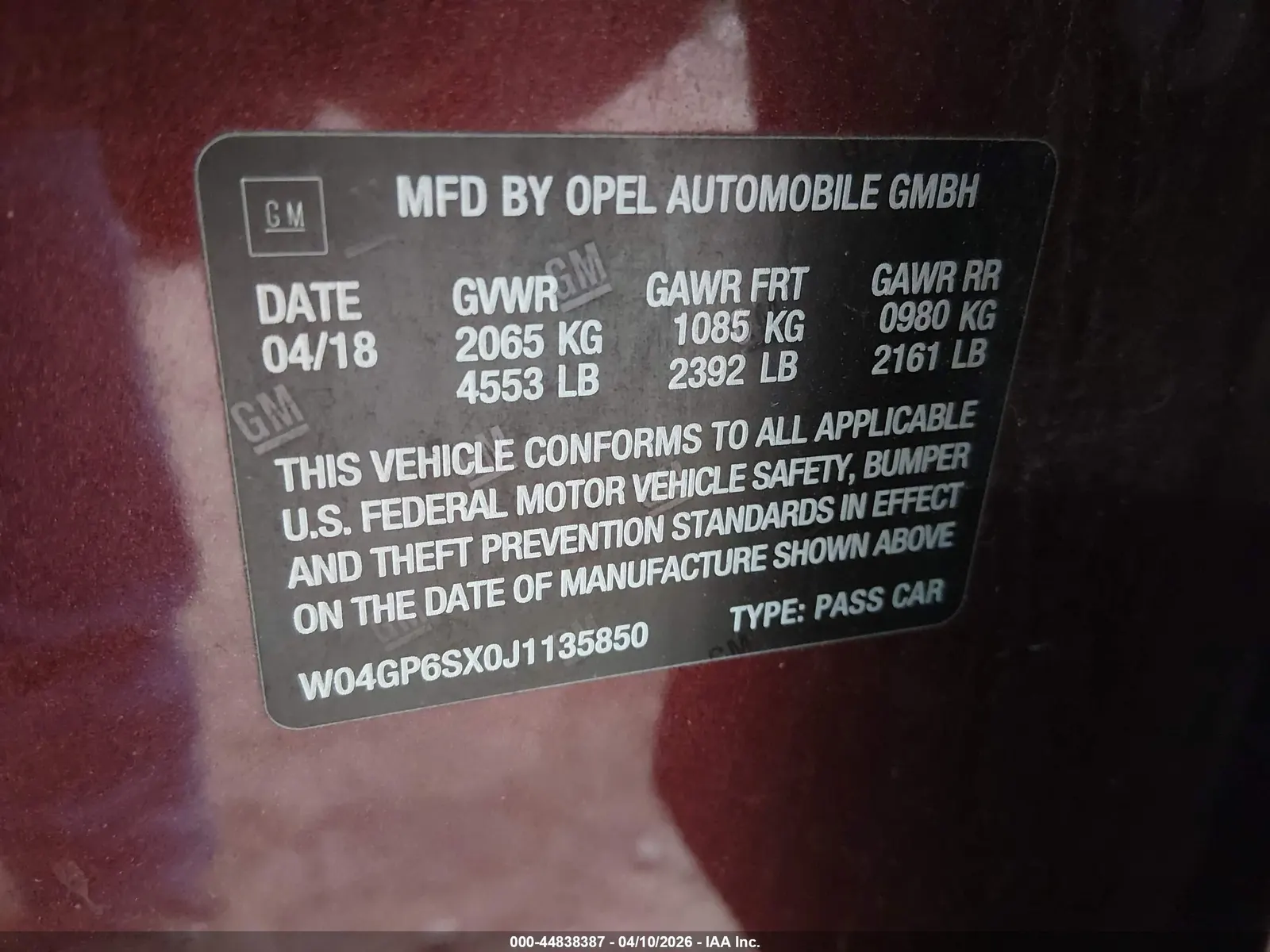 2018 Buick Regal Sportback Essence