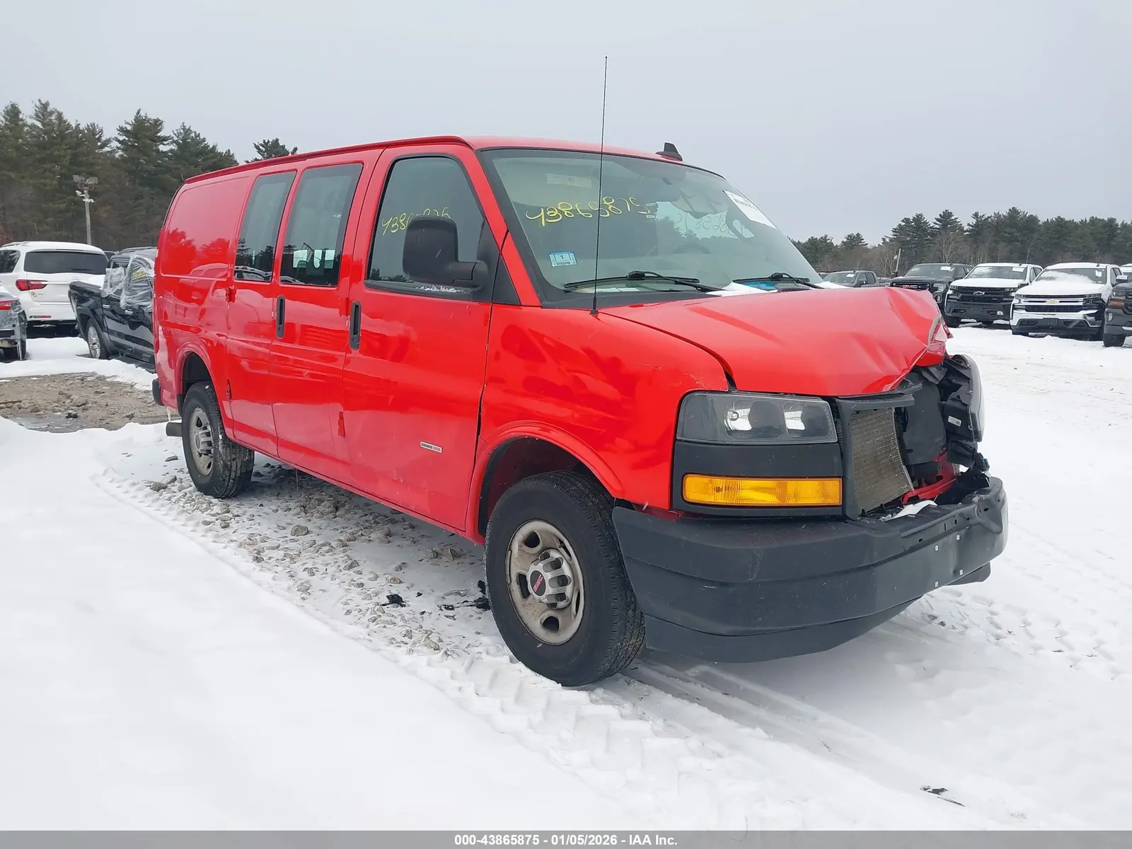 2021 GMC SAVANA CARGO RWD 2500 REGULAR WHEELBASE WORK VAN