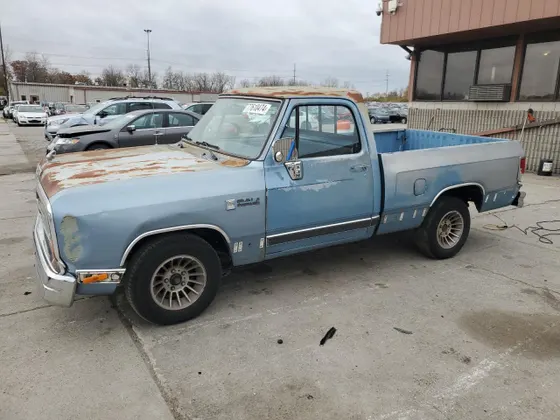 1988 Dodge D100 & W100 D100