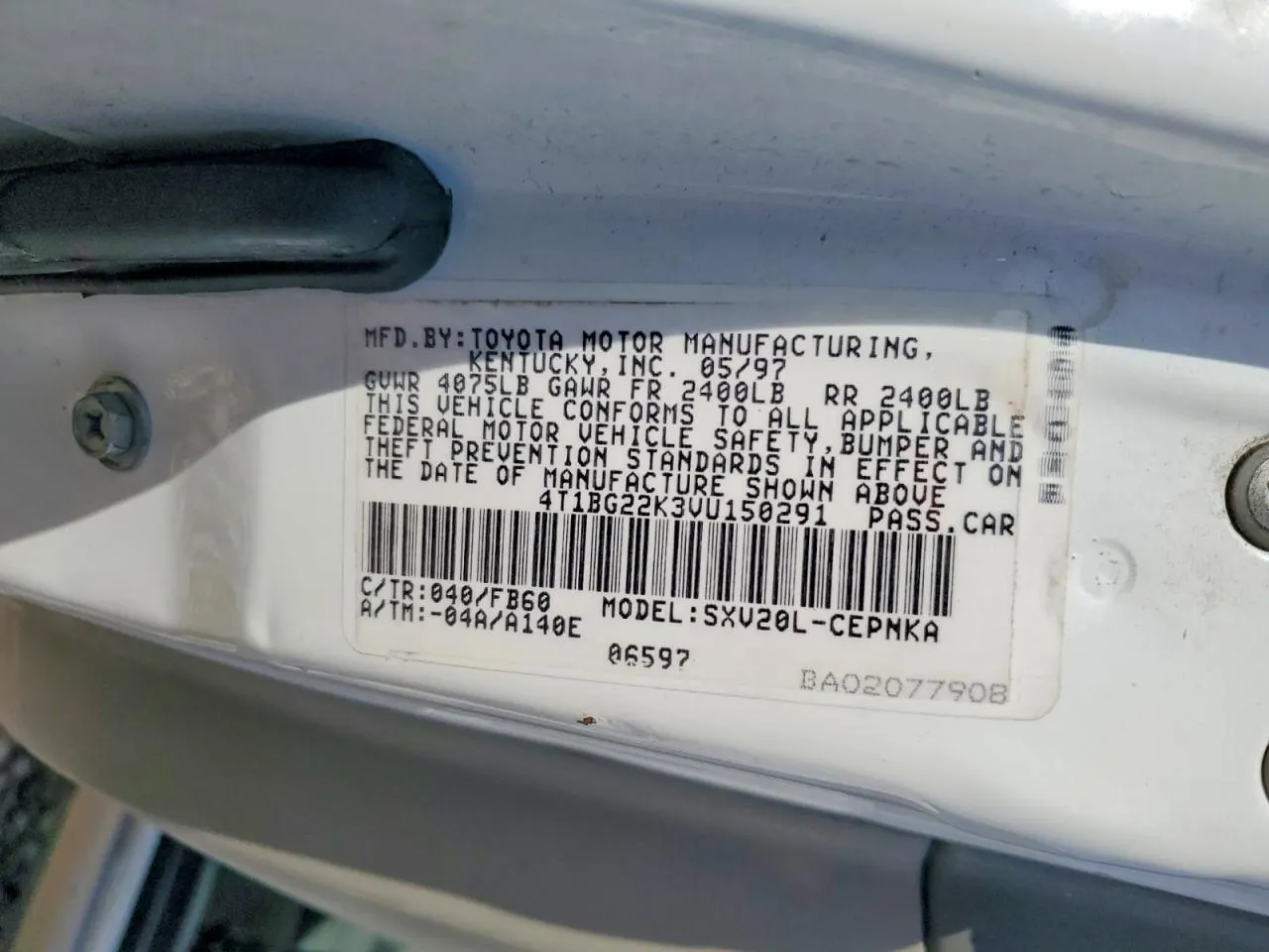 1997 Toyota Camry LE