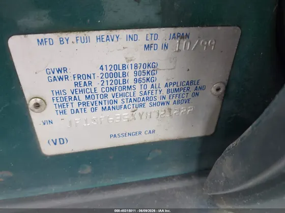 2000 Subaru Forester L
