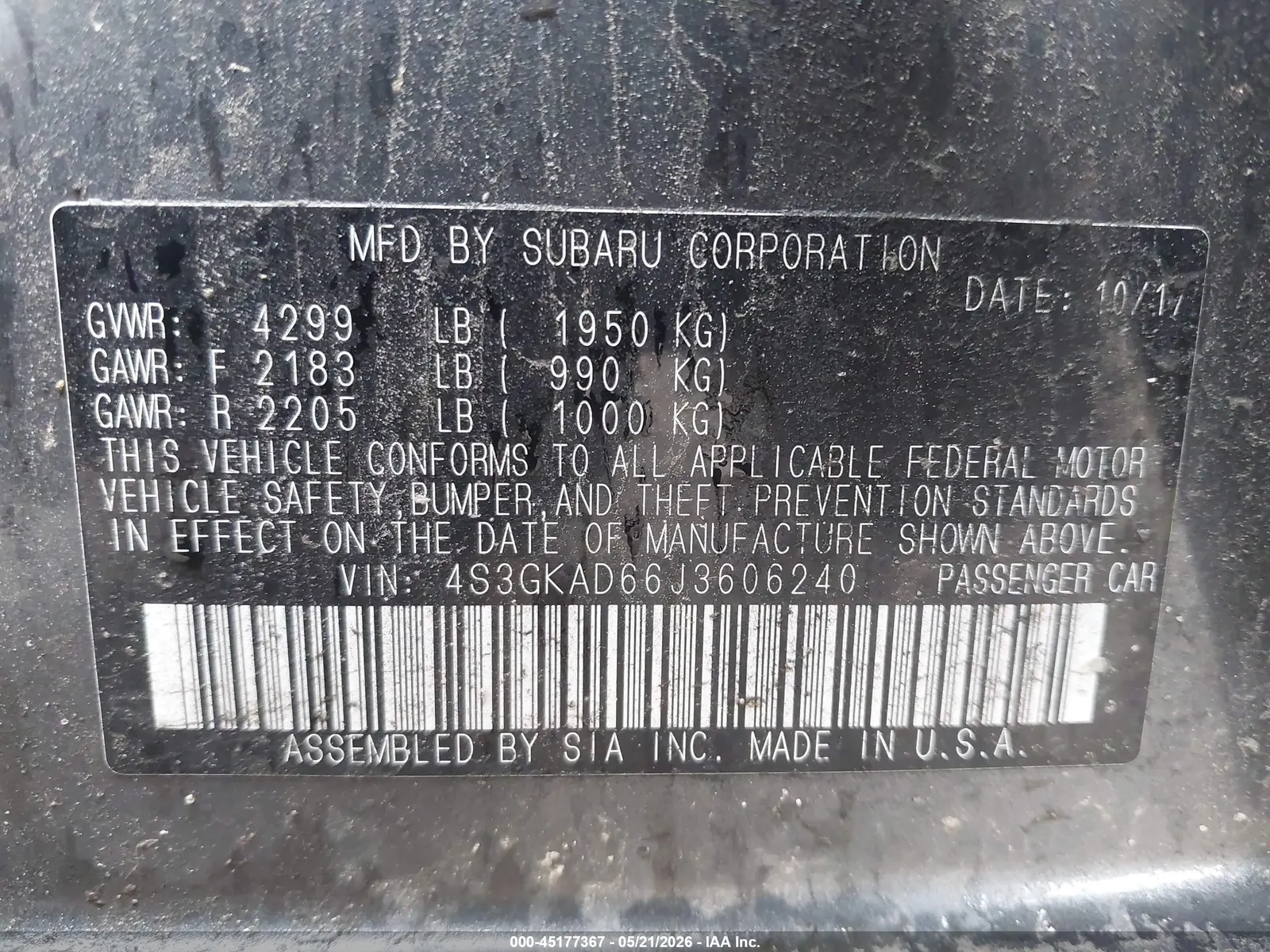 2018 Subaru Impreza Premium