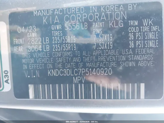 2023 Kia EV6 Wind