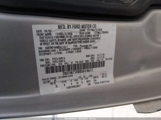 2008 Mercury Grand Marquis LS