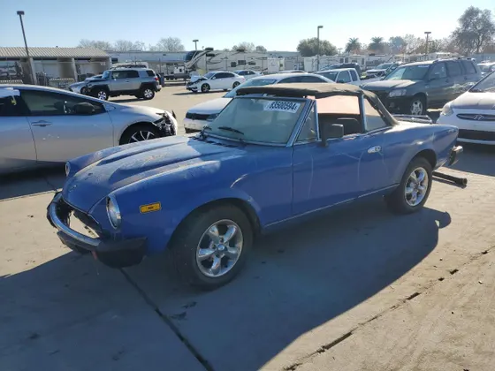 1980 FIAT 124 Spider SPIDER