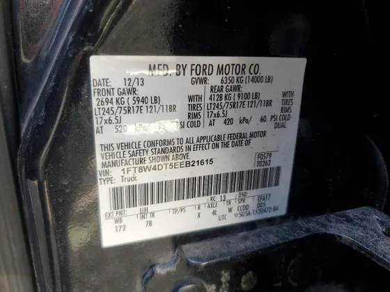 2014 Ford Super Duty F-450 DRW XL
