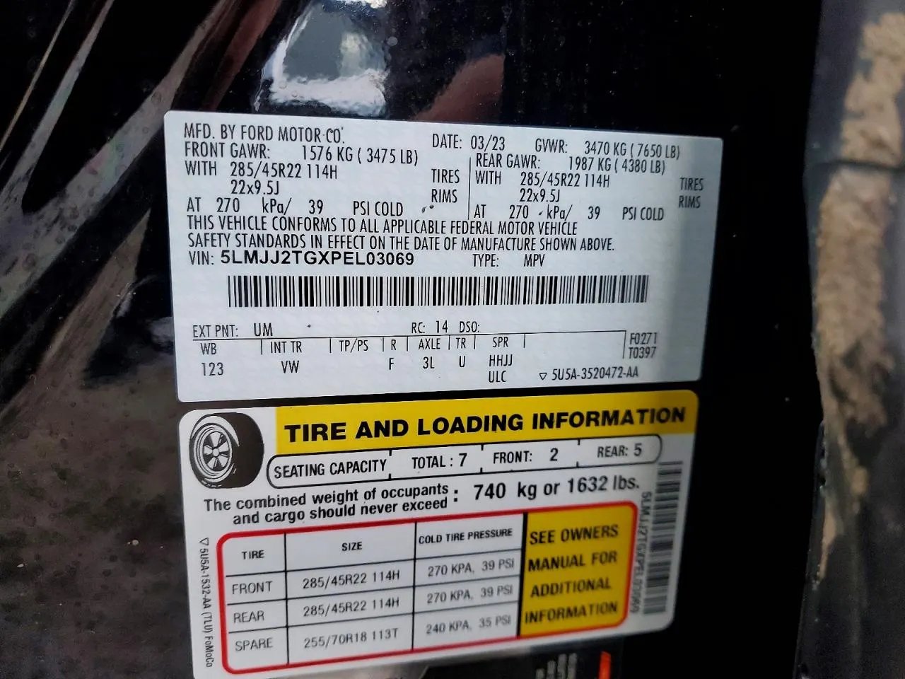2023 Lincoln Navigator Black Label