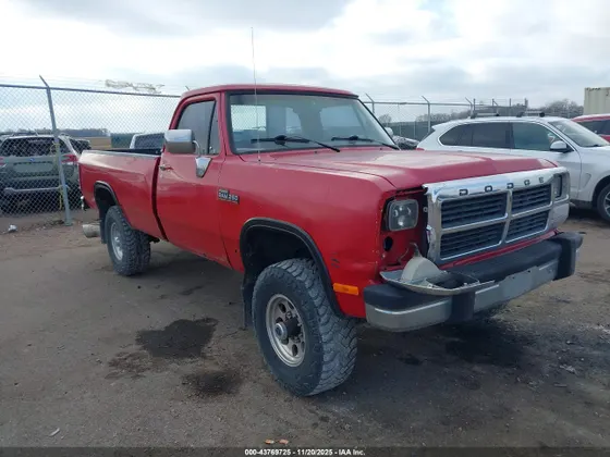 1991 Dodge D250 & W250 W200/W250