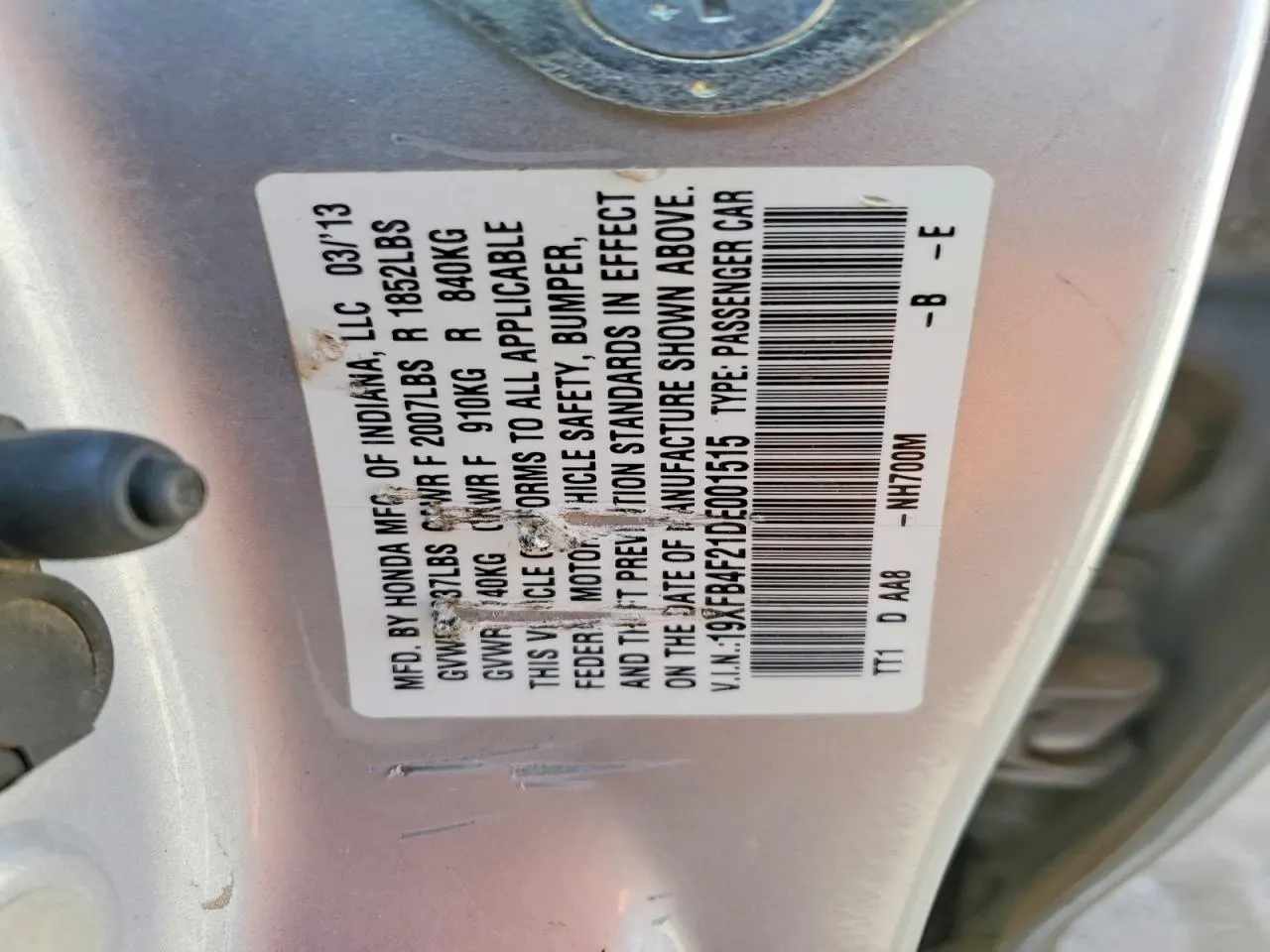 2013 Honda Civic Hybrid CIVIC