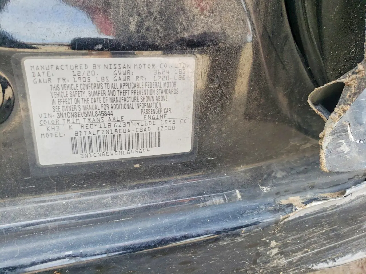 2021 Nissan Versa SV