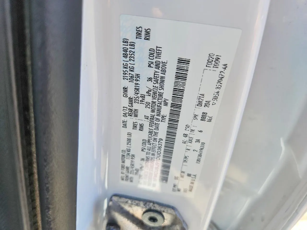 2013 Ford Escape Titanium