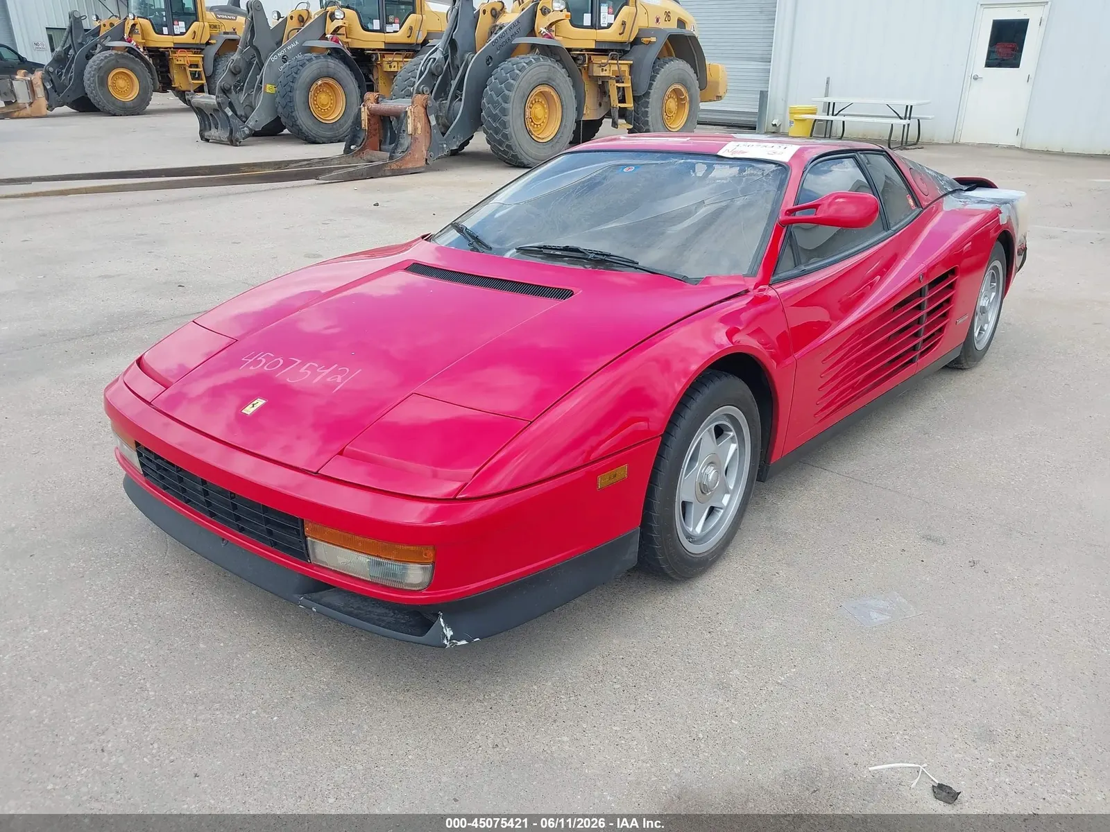 1986 Ferrari TESTAROSSA