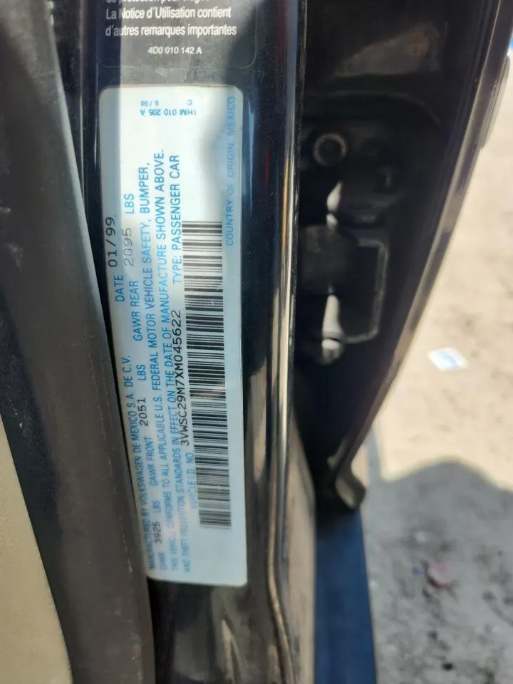 1999 Volkswagen Jetta GLS