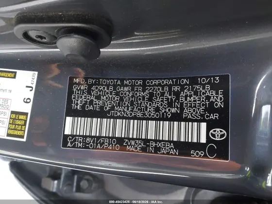 2014 Toyota Prius Plug-In
