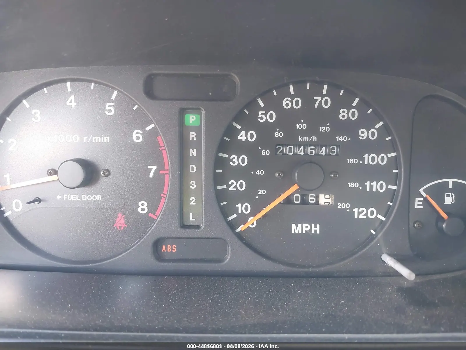 1999 Isuzu Rodeo S