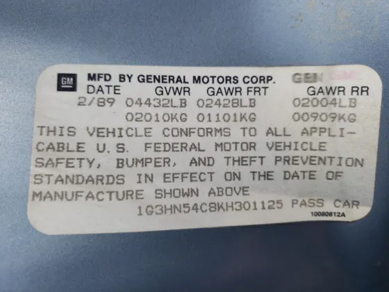 1989 Oldsmobile Delta 88 ROYALE