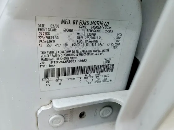 2008 Ford Super Duty F-450 DRW XL